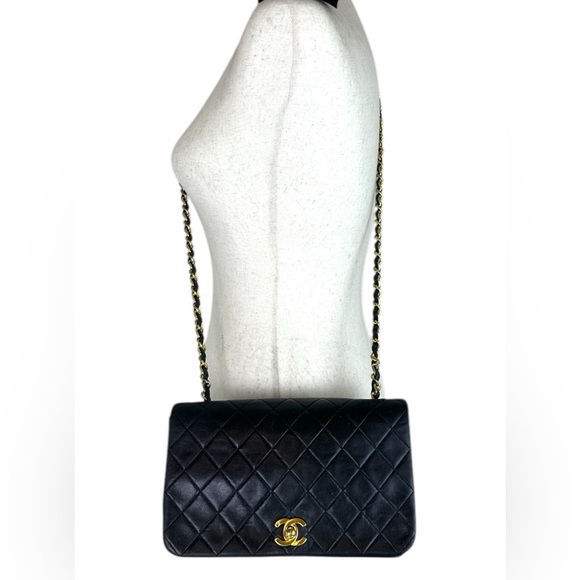 CHANEL CC Matelasse Full Flap Chain Shoulder Bag Leather GHW - Picture 3 of 15